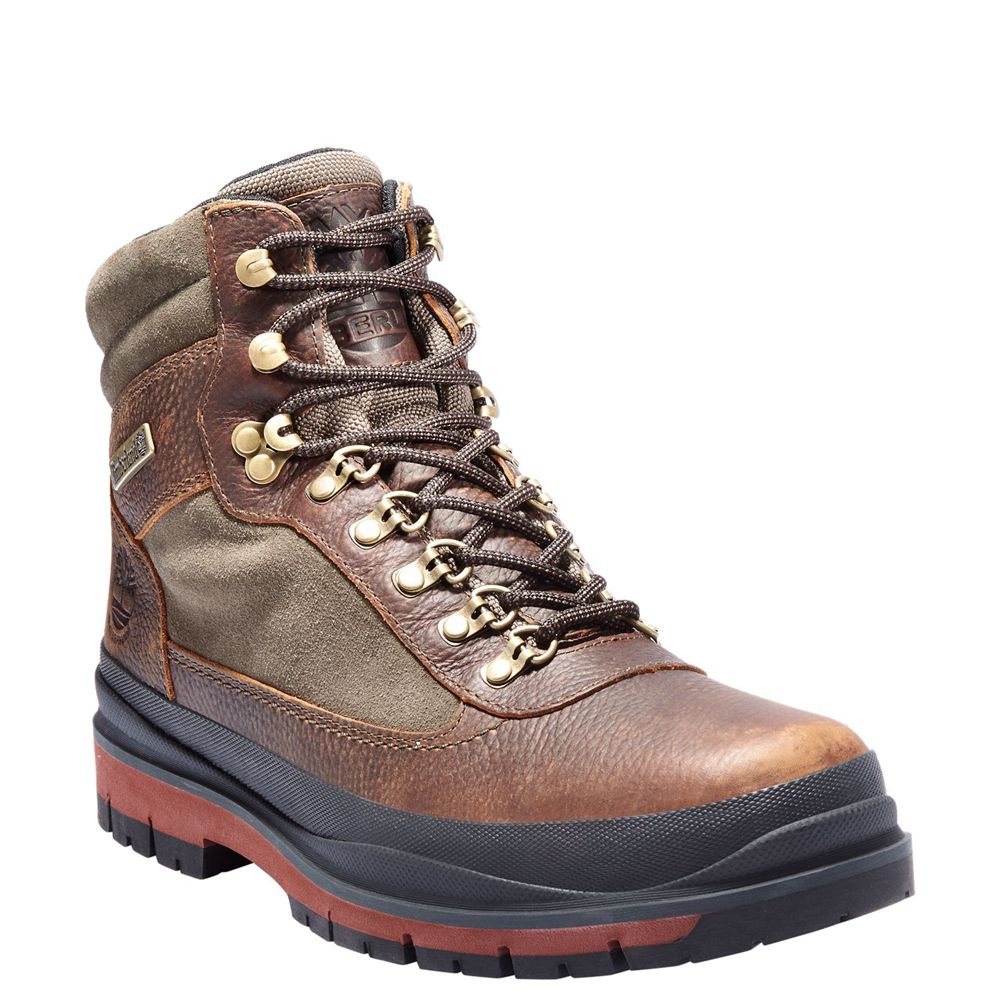 Botas de Nieve Timberland Hombre Field Trekker Waterproof Marrones - Chile AKQ-073284